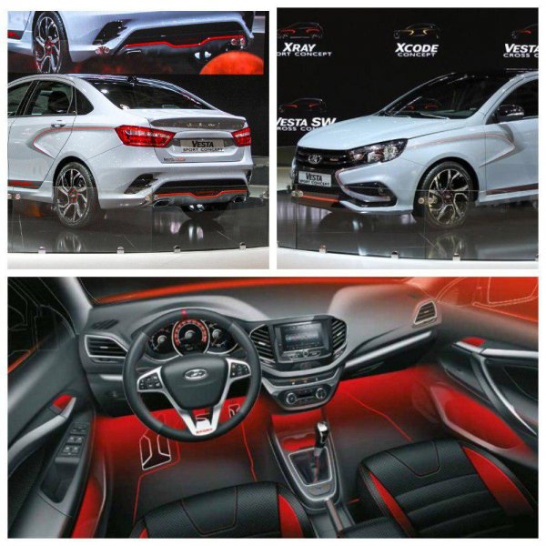 «АвтоВАЗ» презентовал новый седан LADA Vesta Sport