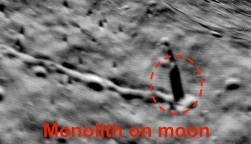 На Луне обнаружен гигантский саркофаг инопланетян