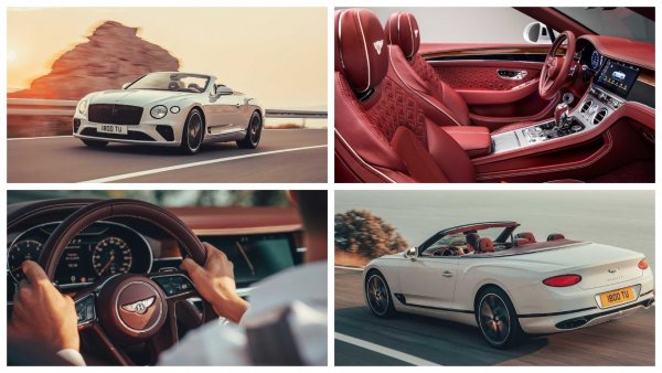 Новый Bentley Continental GT обзавелся мягкой крышей Tweed