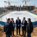 Строительство ледового корта спортшколы обсудили на выездном штабе Строительство ледового корта спортшколы обсудили на выездном штабе